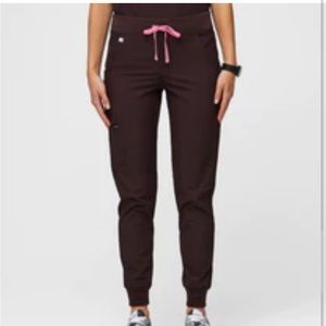 Womens Dark Fig Zamora FreeX FIGS Jogger scrub pant